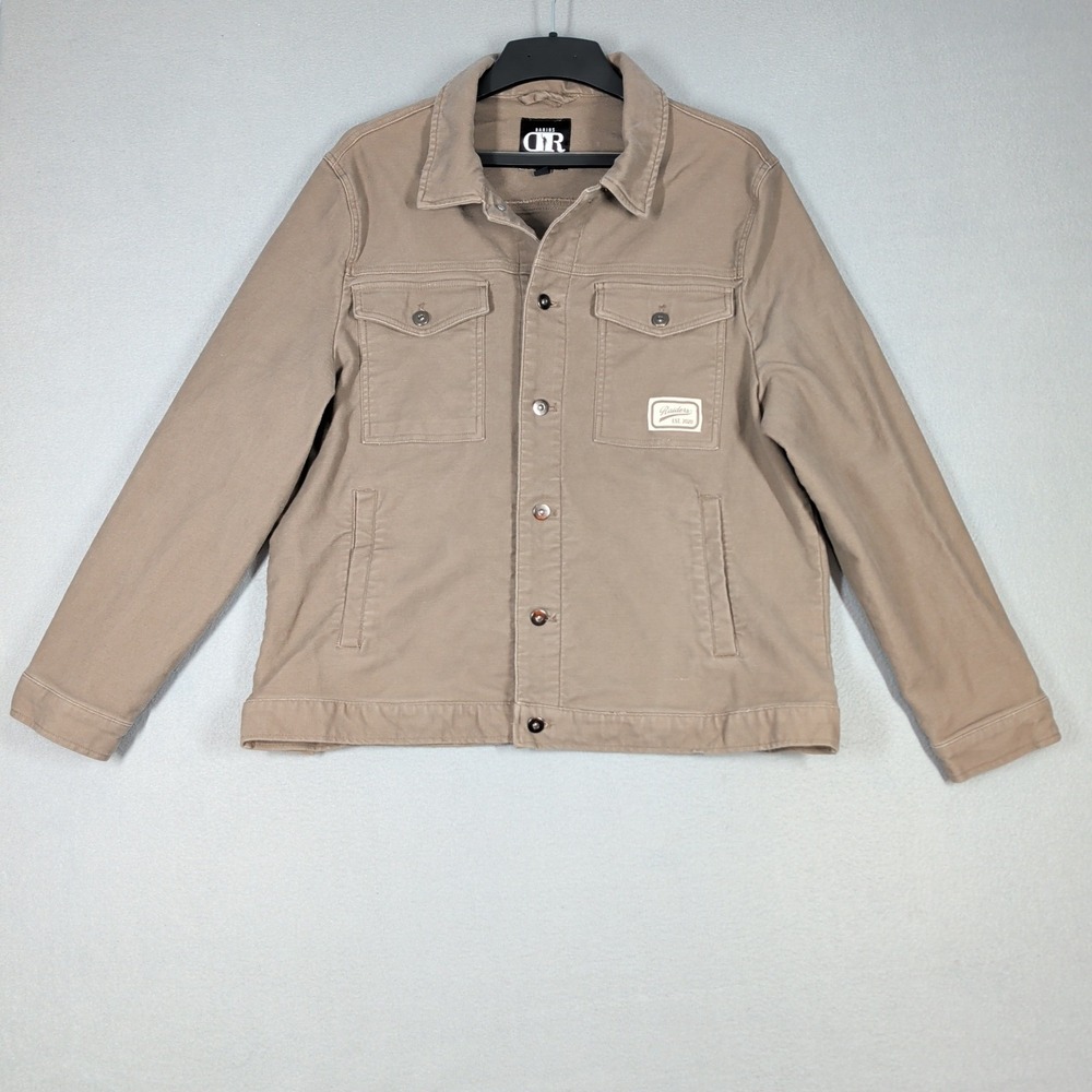 Darius Rucker Jacket Mens XL Tan Las Vegas Raiders DR_35JK238 NFL Trucker Coat